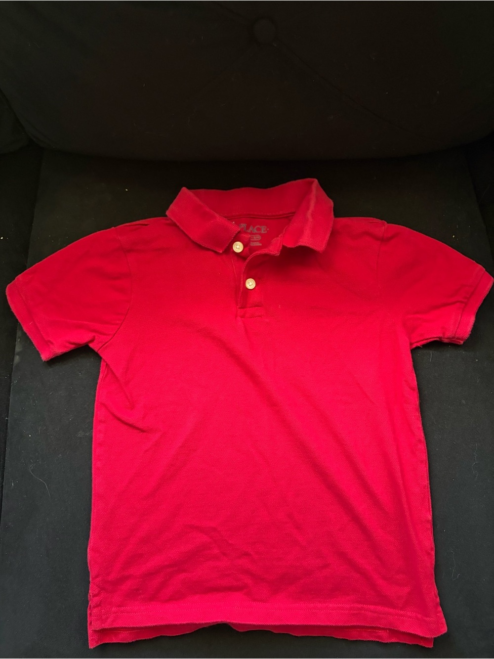 The Children's Place Red Short-Sleeve Polo